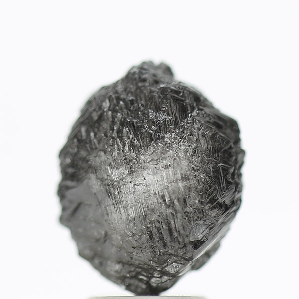 4.64 Carat Black Gray Natural Raw Uncut Rough Diamond