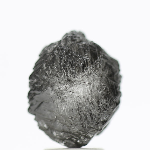 4.64 Carat Black Gray Natural Raw Uncut Rough Diamond