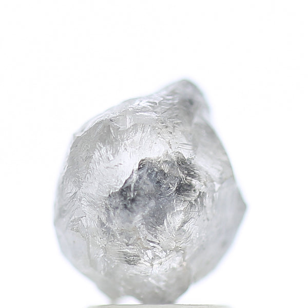 3.40 Carat Natural Fancy Grey Icy Rough Diamond