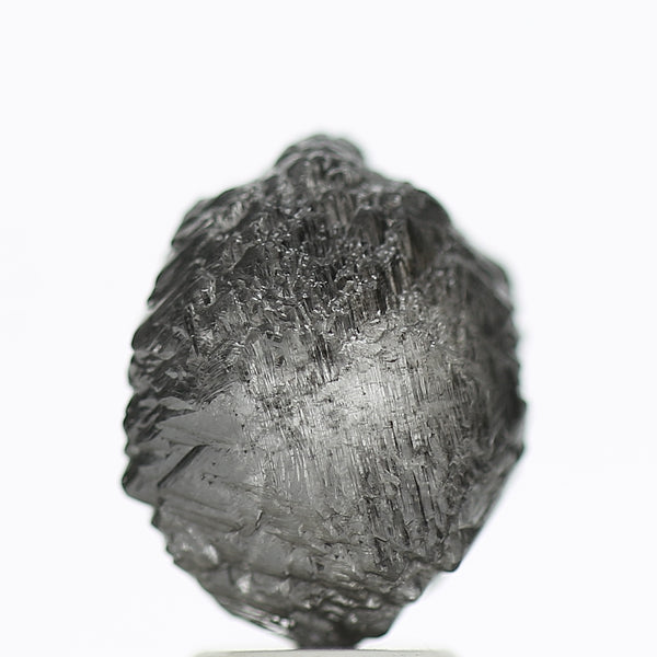 4.64 Carat Black Gray Natural Raw Uncut Rough Diamond