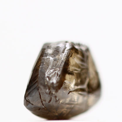 0.80 Carat Natural Chocolate Brown Crystal Raw Rough Diamond 5.65 MM - Blackdiamond