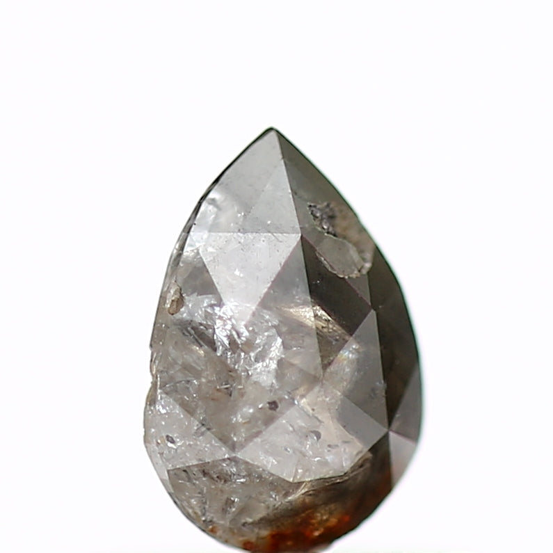 0.38 Carat Fancy Gray Pear Cut Natural Loose Diamond SDM987