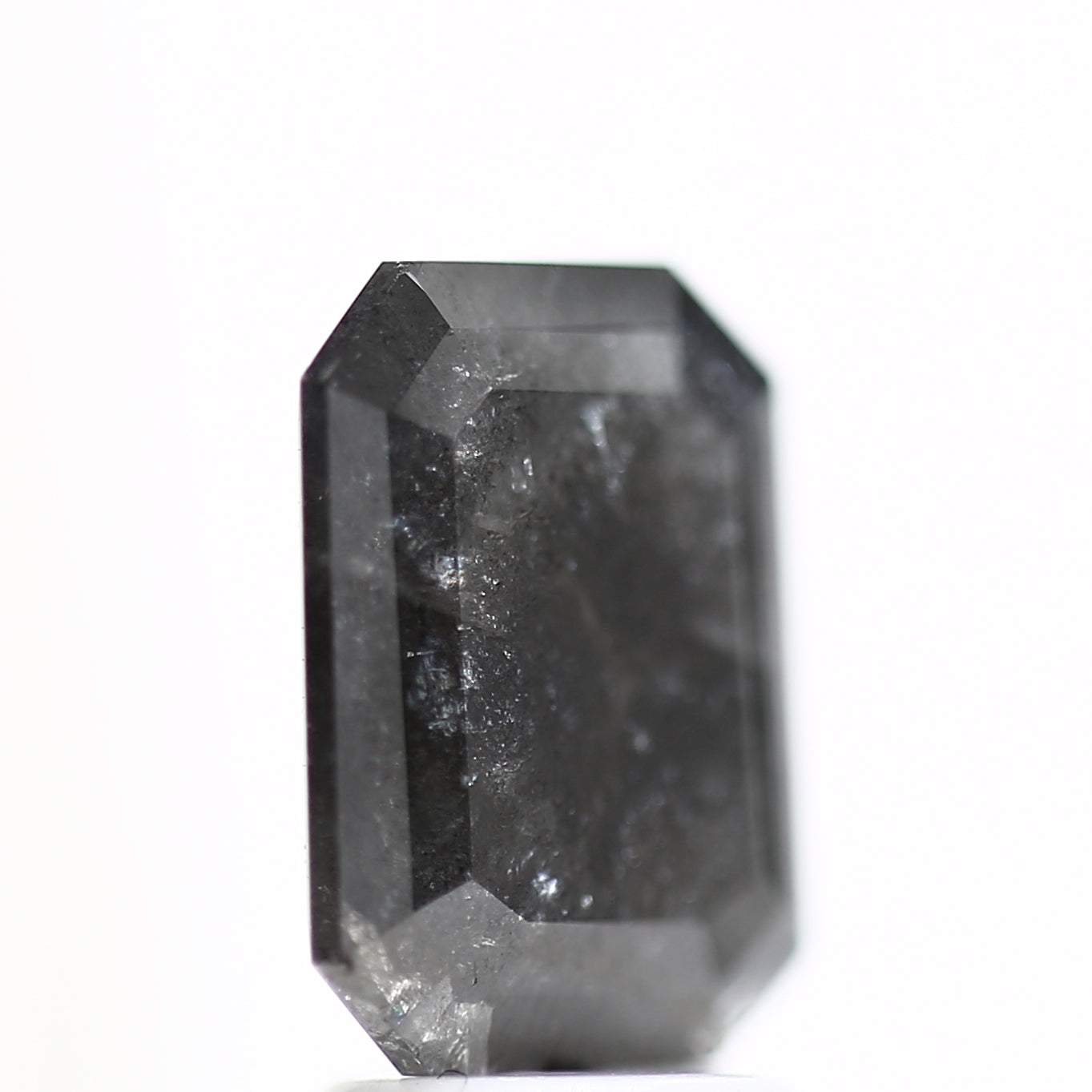 2.69 Carat Fancy Black Gray Salt and Pepper Natural Loose Diamond - Blackdiamond