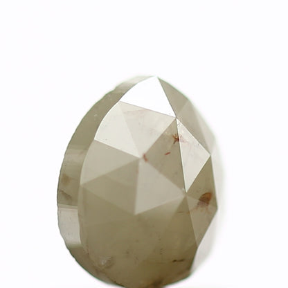 0.76 Carat Natural Pear Rose Cut Rustic Diamond SDM308