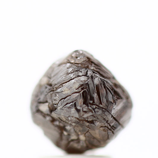 3.83 Carat Natural Cognac Brown Crystal Rough Diamond 8.31 MM - Blackdiamond