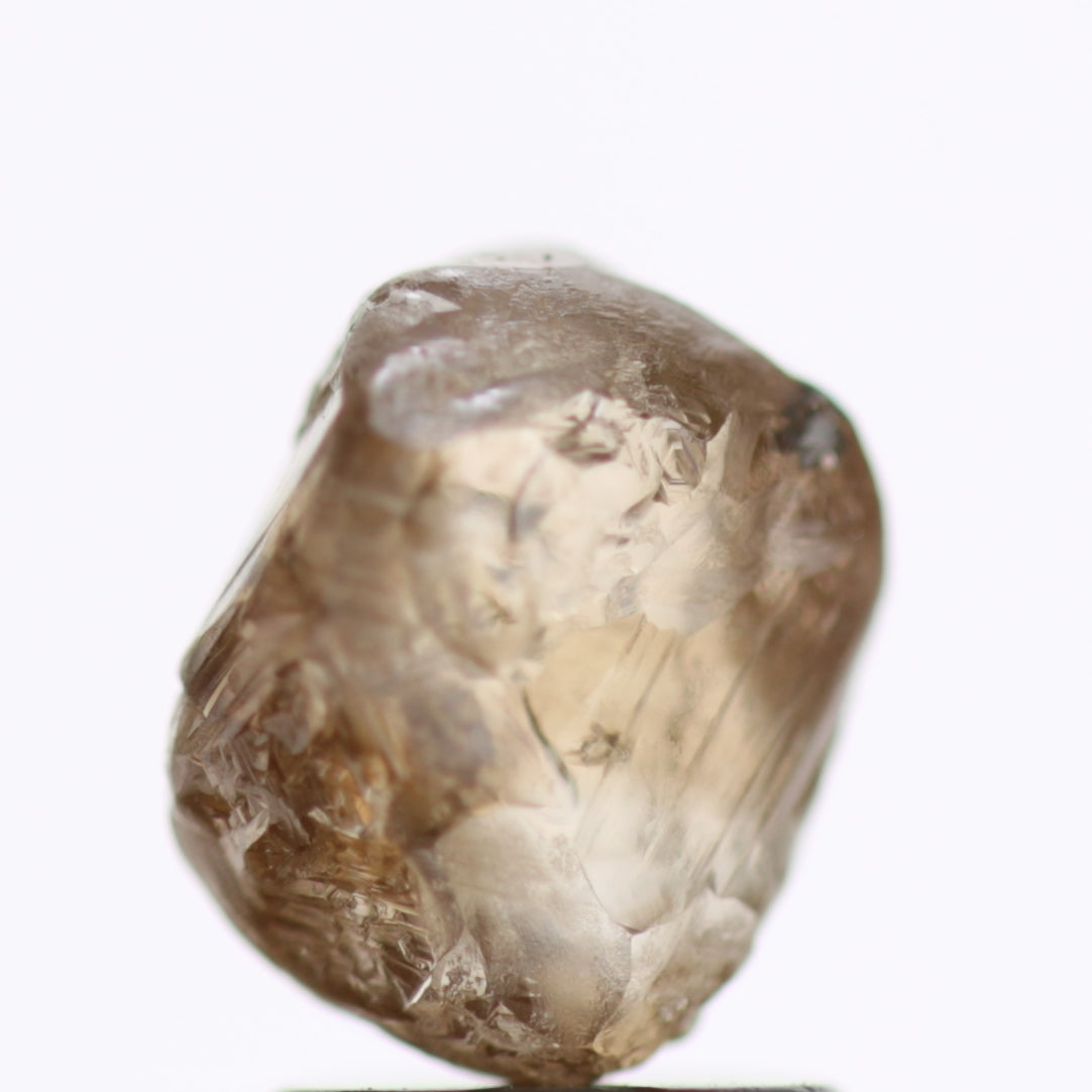 2.52 Carat Fancy Brown Natural Rough Diamonds 8.18 MM