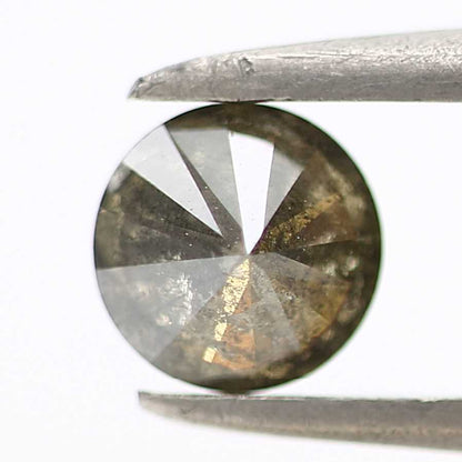 0.42 Carat Chameleon Diamond Round Shape Natural Loose Diamond 4.80 MM - Blackdiamond