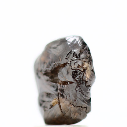 2.98 Carat Natural Fancy Cognac Brown Rough Diamond 9.11 MM - Blackdiamond