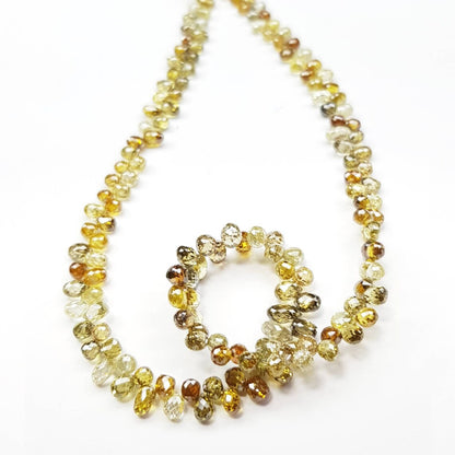 yellow diamond beads vs clarity