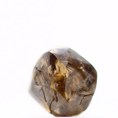 0.70 Carat Fancy Brown Crystal Uncut Raw Natural Diamonds 4.66 MM - Blackdiamond