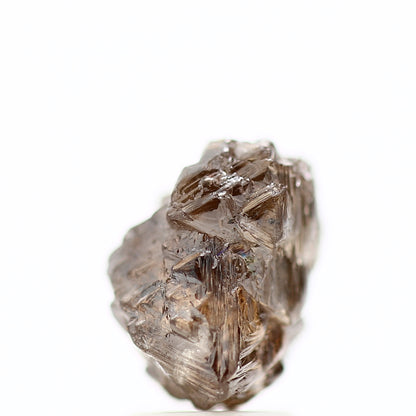 4 Carat Natural Fancy Cognac Brown Crystal Raw Rough Diamond 9.37 MM - Blackdiamond