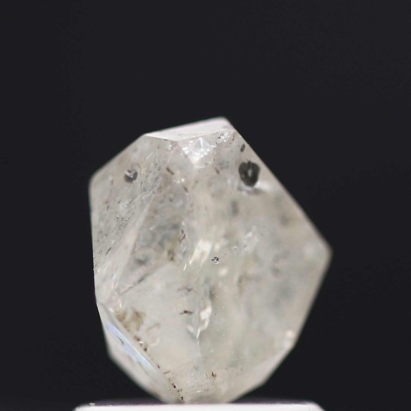 1.35 Carat White Semi Polished Natural Raw Rough Diamond 6.70 MM - Blackdiamond