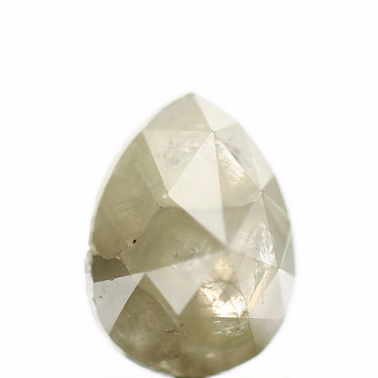 1.30 Carat Natural Pear Rose Cut Rustic Loose Diamond SDM88