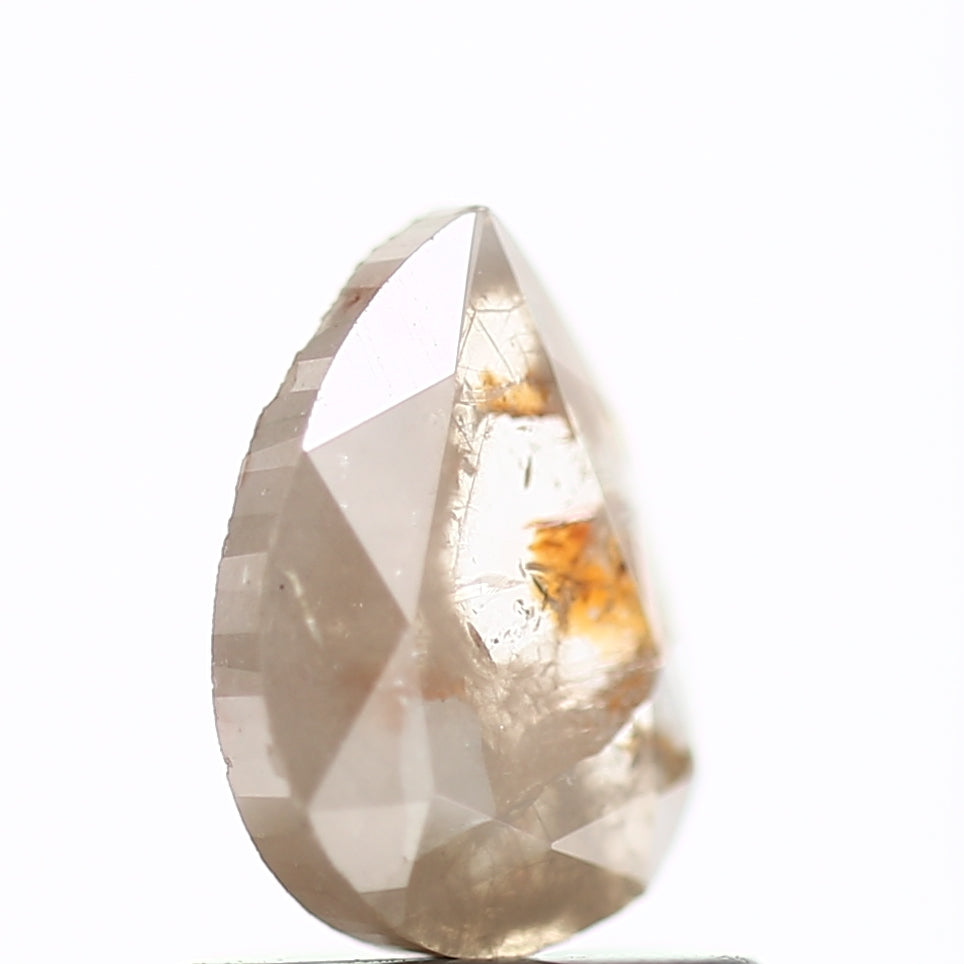 0.64 Carat Natural Star Cut Slice Pear Rustic Diamond SDM290