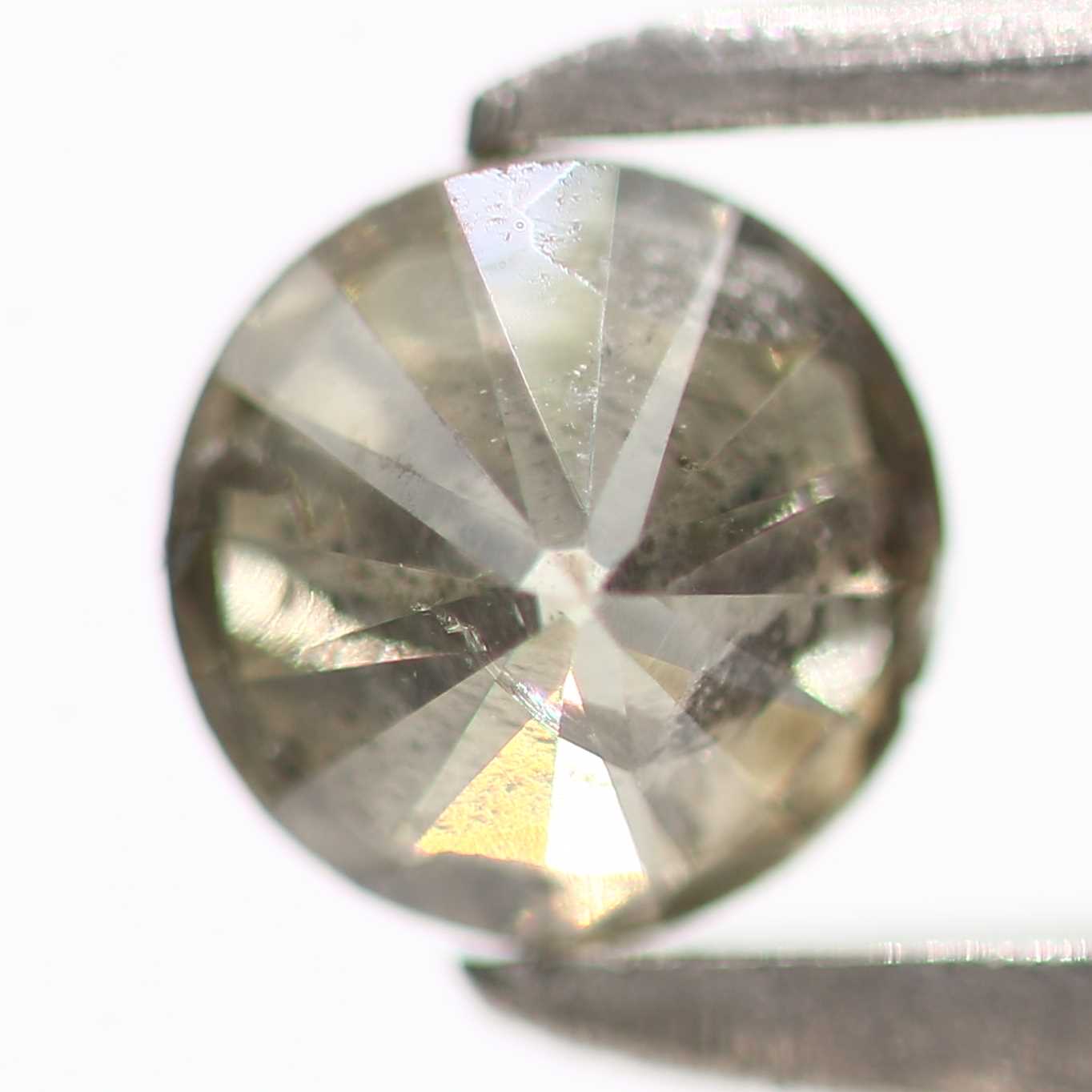 0.25 Carat Fancy Brown Diamond Round Cut Natural Loose Diamond 3.80 MM - Blackdiamond