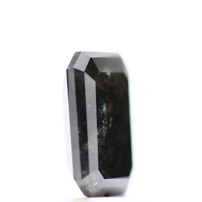 2.76 Carat Fancy Black Gray Salt and Pepper Natural Loose Diamond - Blackdiamond