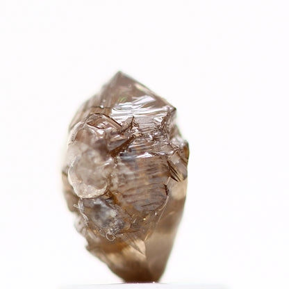 1.43 Carat Cognac Brown Crystal Uncut Rough Natural Diamond 7.25 MM - Blackdiamond