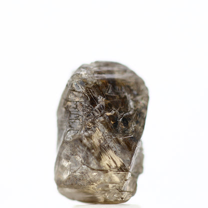 6.48 Carat Fancy Brown Crystal Raw Rough Natural Diamond 12.14 MM - Blackdiamond