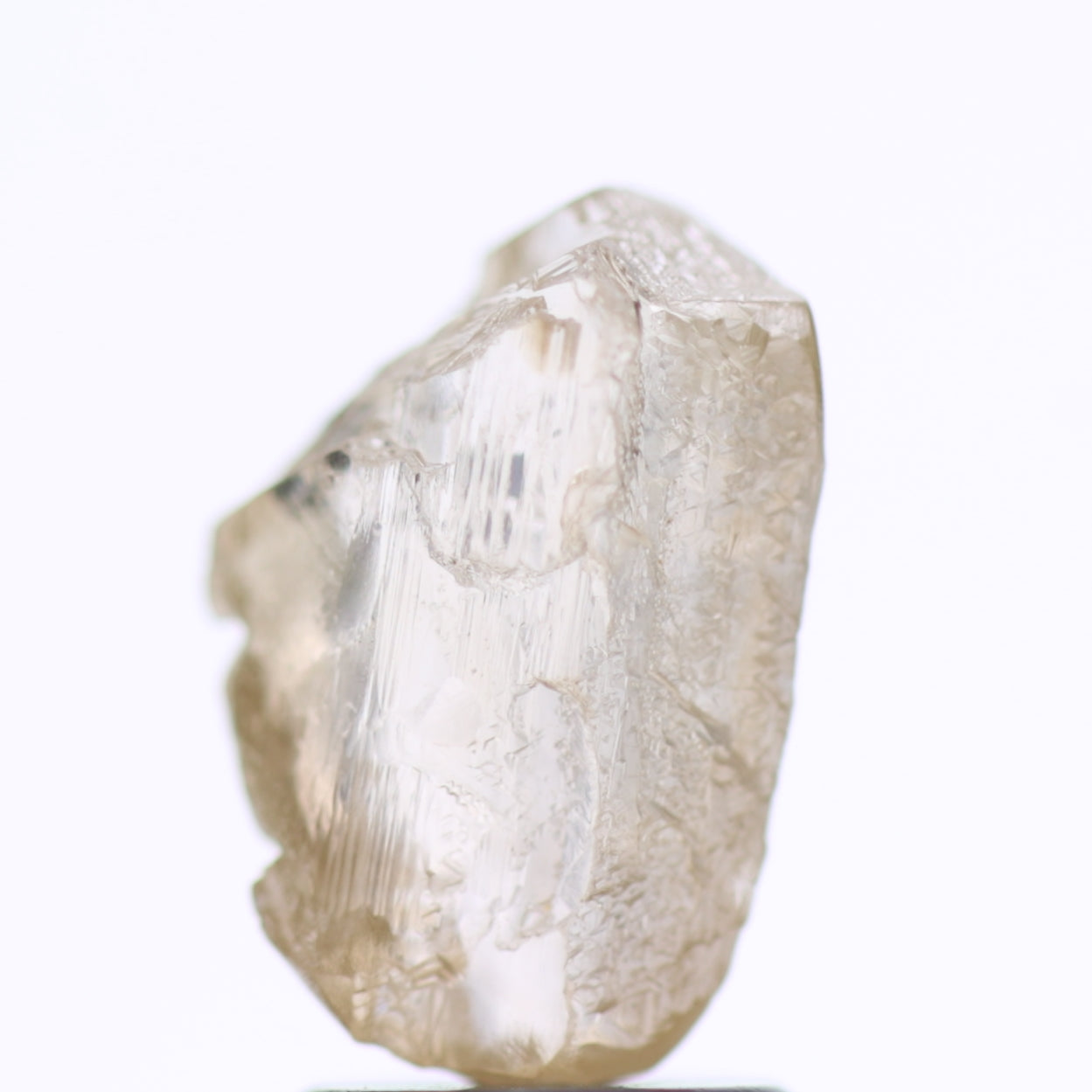 2.13 Carat Natural Fancy Brown Uncut Raw Diamond 10.21 MM