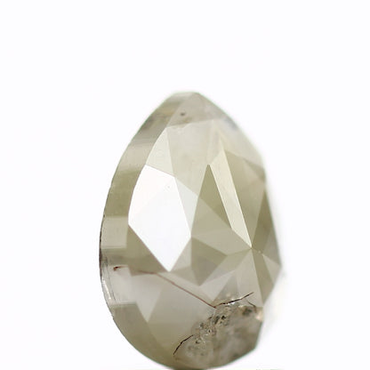 1.26 Natural Unique Rose Cut Pear Shape Diamond SDM398