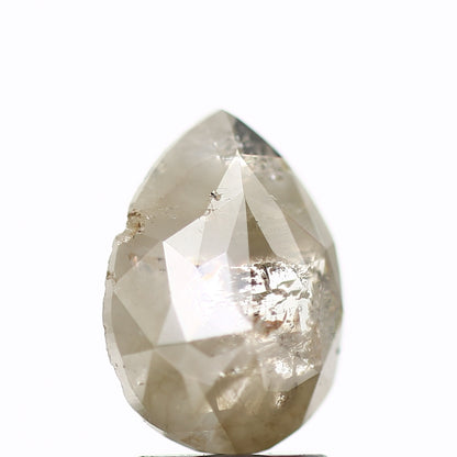 1.61 Carat Pear Diamond Rose Cut Natural Loose Diamond SDM135