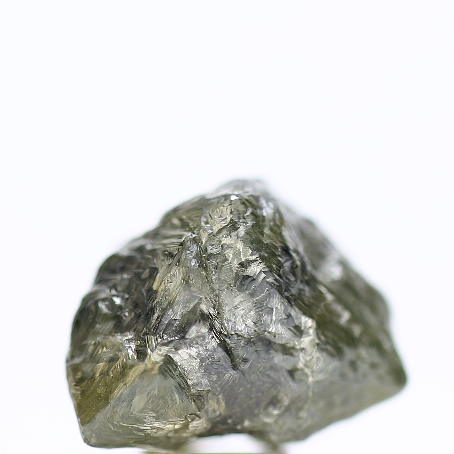 9.28 Carat Natural Yellowish Green Rough Diamond 13 MM