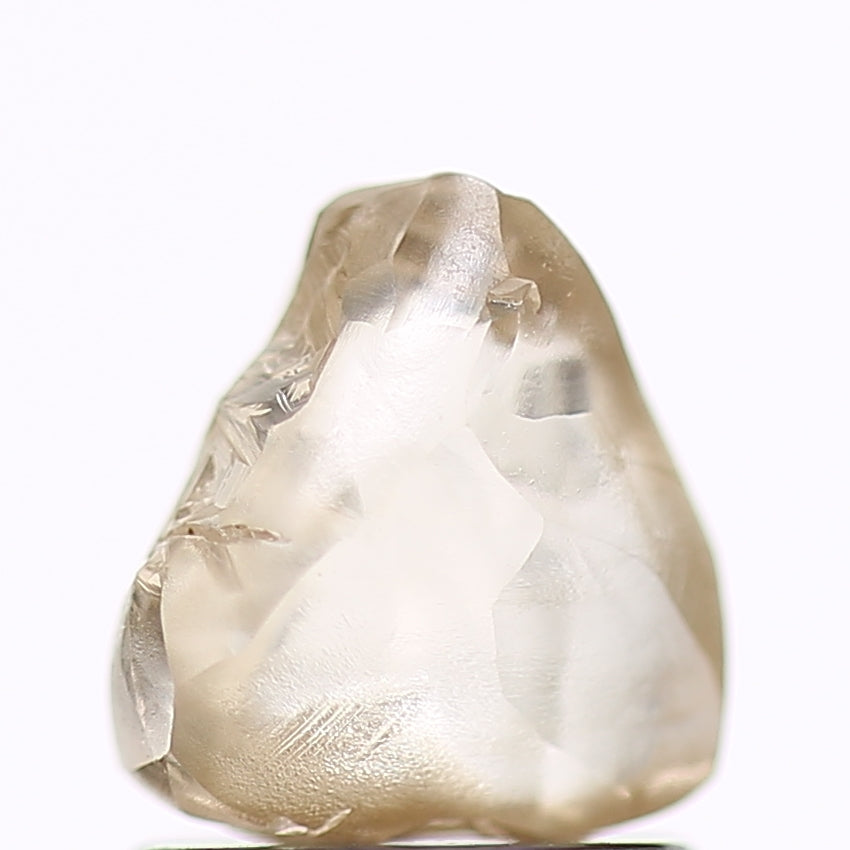 1.25 Carat Fancy Champagne Brown Natural Rough Diamond 6.61 MM
