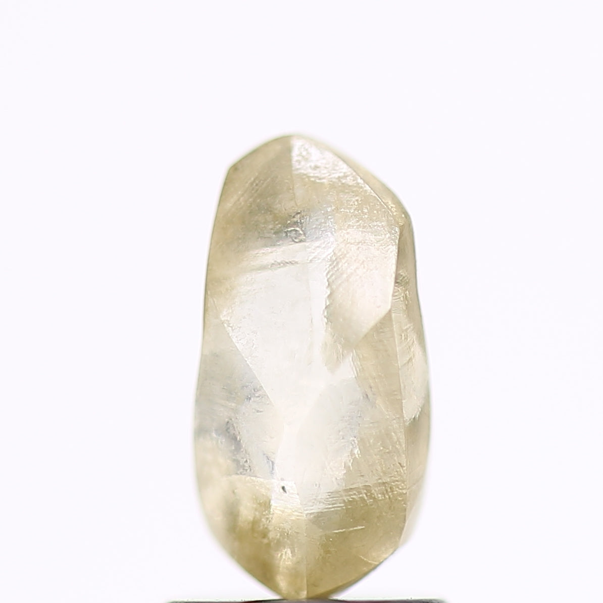 1.31 Carat Natural Brown Yellow Uncut Raw Diamond 9.19 MM