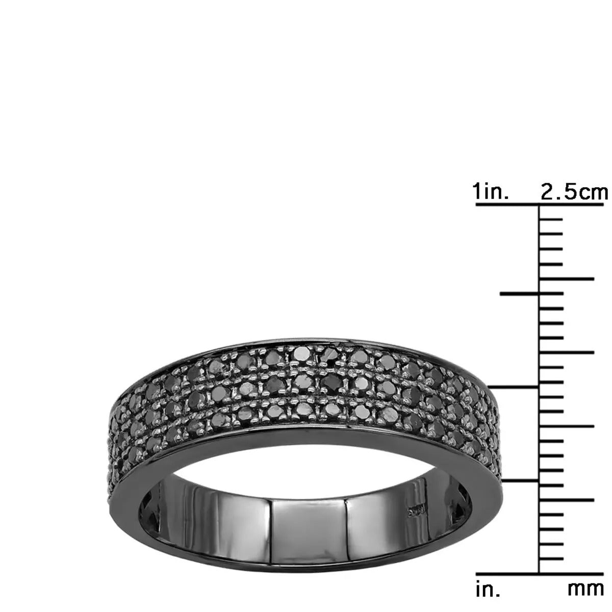 rose gold 14k gold ring for men's  measurements 