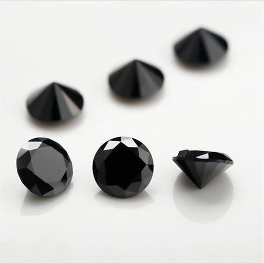 Natural Diamond 1 Carat 3.5 mm lot of Natural Black Diamond For Fine Jewelry