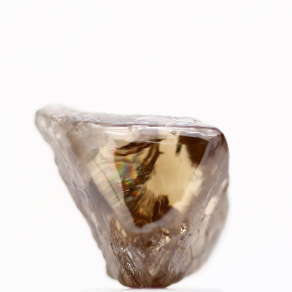 2.42 Carat Fancy Brown Macle Raw Rough Natural Diamond 8.80 MM - Blackdiamond