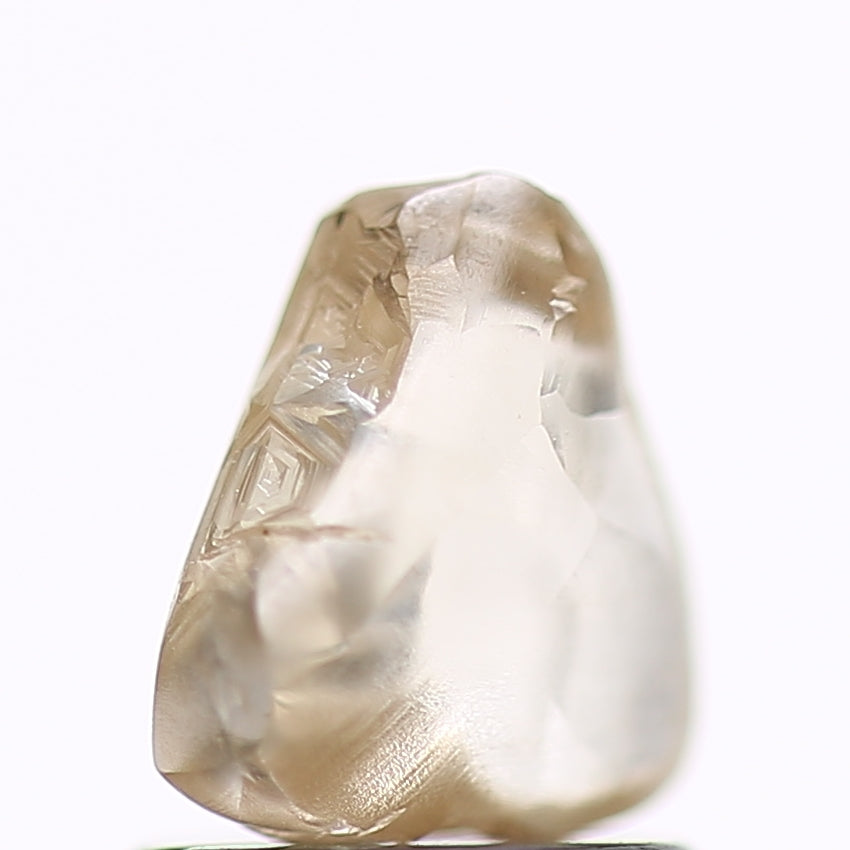 1.25 Carat Fancy Champagne Brown Natural Rough Diamond 6.61 MM