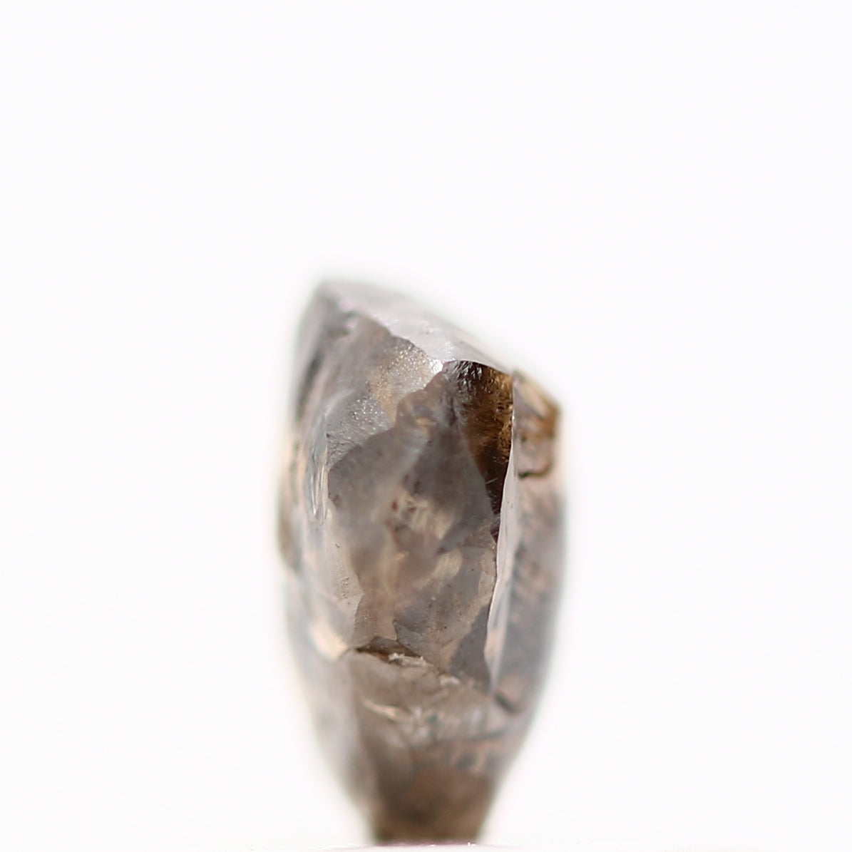 0.48 Carat Natural Cognac Brown Crystal Raw Rough Diamond 5 MM - Blackdiamond