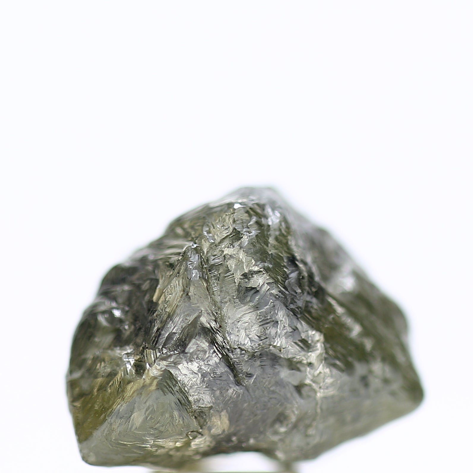 9.28 Carat Natural Yellowish Green Rough Diamond 13 MM