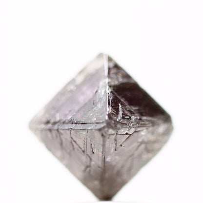 octahedron rough purple pink diamond