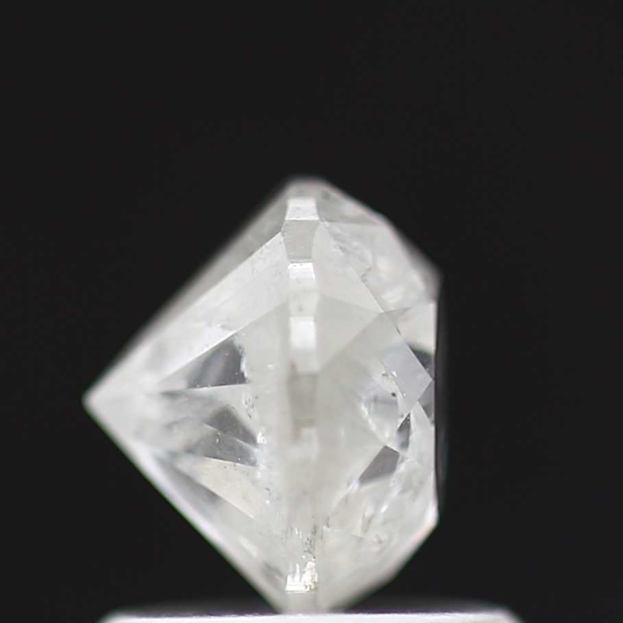 1.24 Carat Natural White Round Real Salt & Pepper Diamond 6.02 MM - Blackdiamond