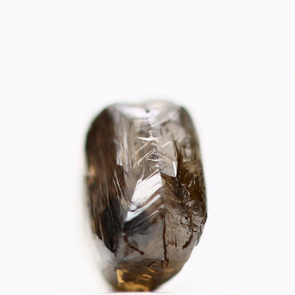 0.80 Carat Natural Chocolate Brown Crystal Raw Rough Diamond 5.65 MM - Blackdiamond