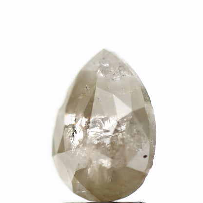 1.61 Carat Pear Diamond Rose Cut Natural Loose Diamond SDM135