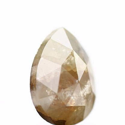 1.12 Carat Natural Pear Rose Cut Rustic Earth Mined Diamond SDM337