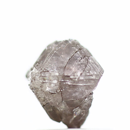 1.22 Carat Purple Pink Octahedron Rough Natural Diamond 6.50 MM - Blackdiamond