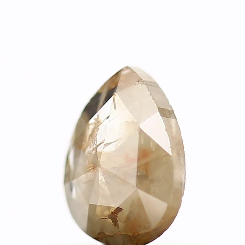 Natural Rose Cut Pear Shape Diamond SDM393