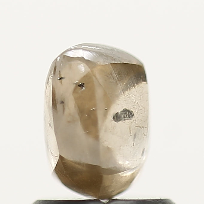 1.36 Carat Natural Champagne Brown Uncut Rough Diamond 6.1 MM