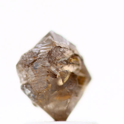 1.43 Carat Cognac Brown Crystal Uncut Rough Natural Diamond 7.25 MM - Blackdiamond