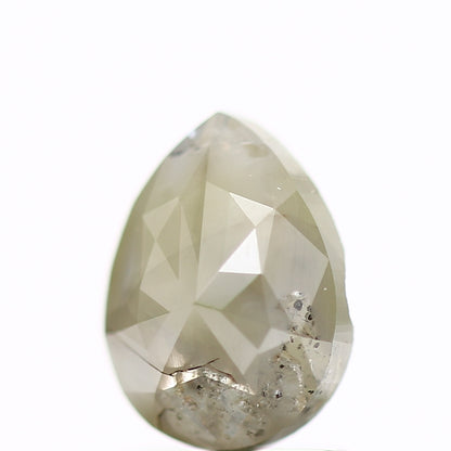 1.26 Natural Unique Rose Cut Pear Shape Diamond SDM398