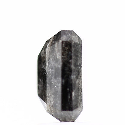 2.46 Carat Natural Emerald Black Galaxy Loose Salt and Pepper Diamond - Blackdiamond