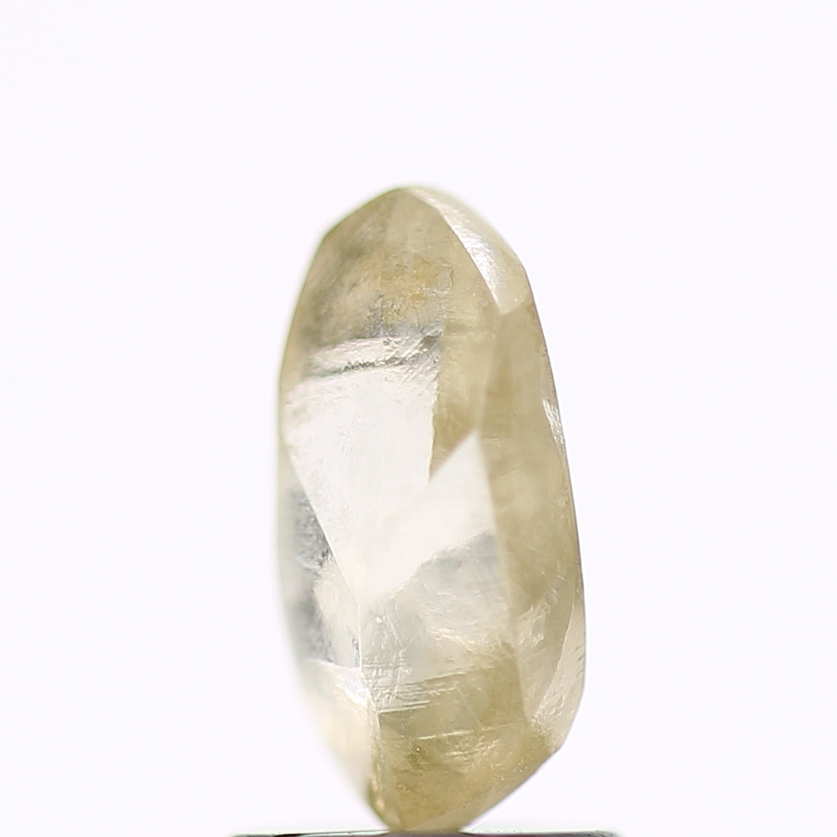 1.31 Carat Natural Brown Yellow Uncut Raw Diamond 9.19 MM