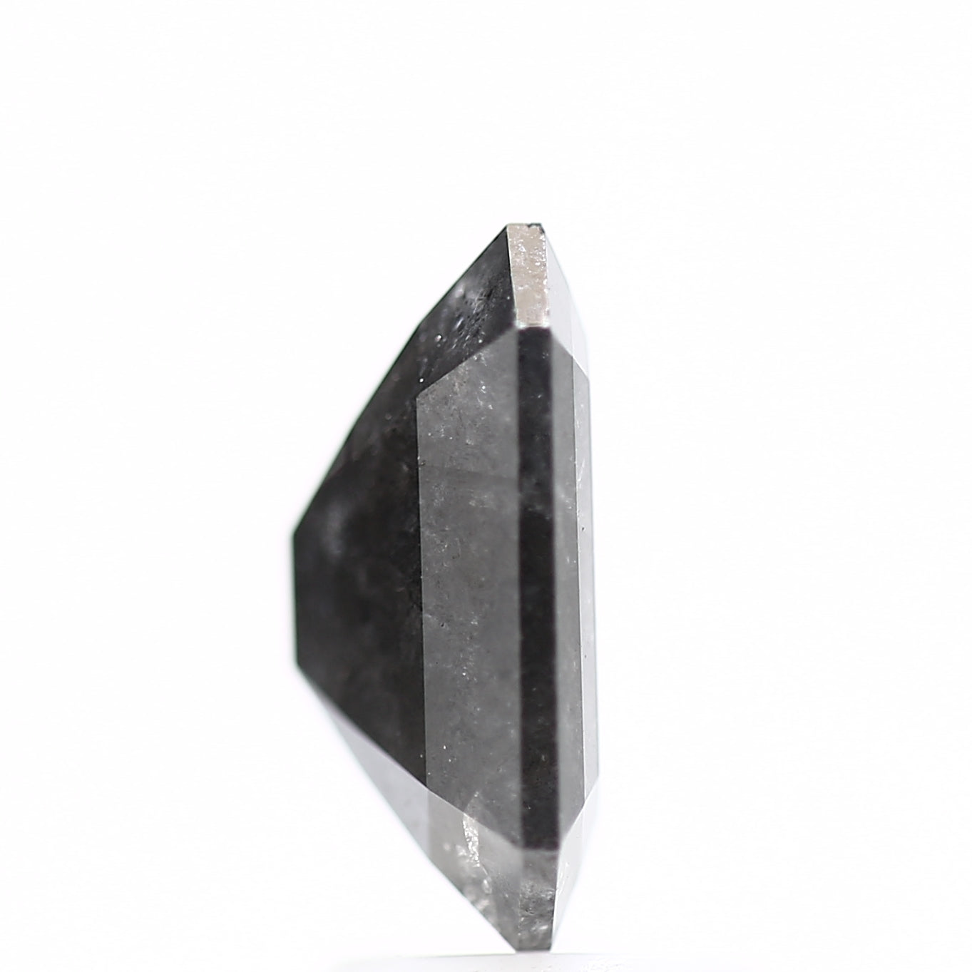 2.69 Carat Fancy Black Gray Salt and Pepper Natural Loose Diamond - Blackdiamond