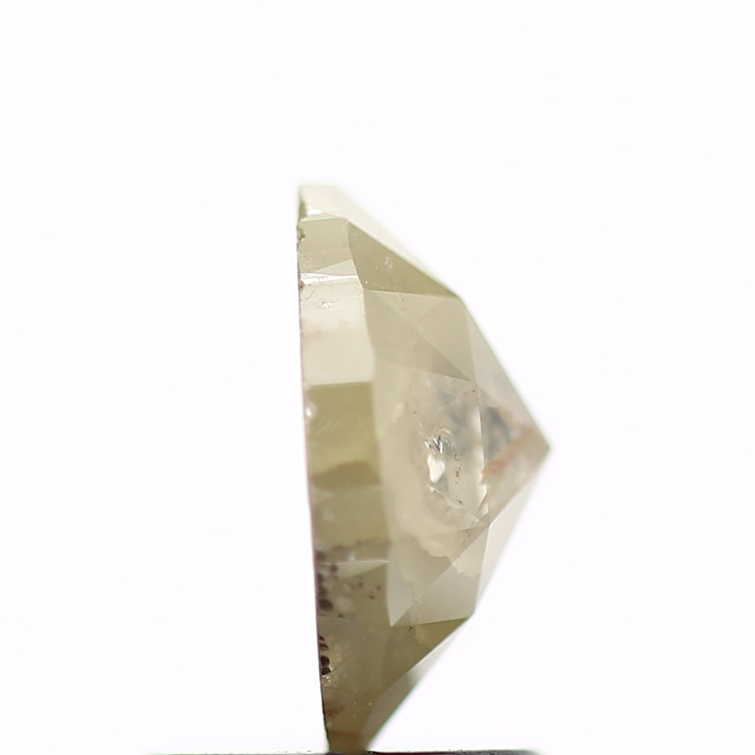 1.21 Carat Oval Rose Cut Natural Loose Diamond 7.79 MM