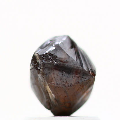 1.30 Carat Natural Octahedron Cognac Brown Rough Diamond 5.80 MM - Blackdiamond