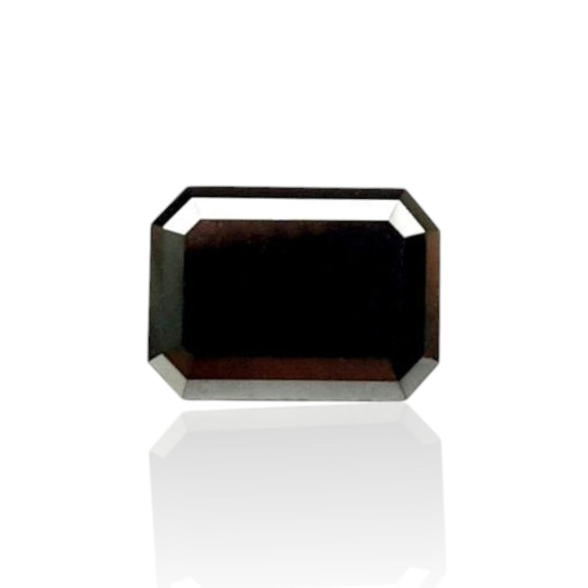 4 Carat Emerald Loose Black Diamond For Engagement Ring - USA